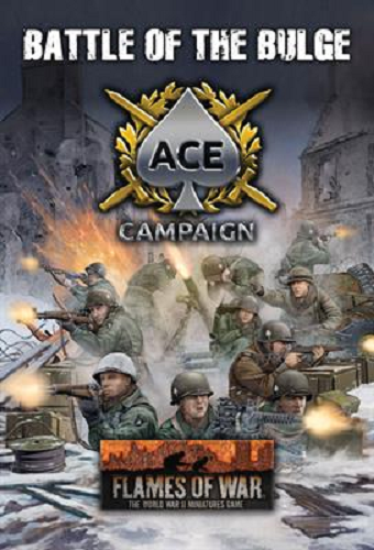 Набор карт кампании Battle of the Bulge Ace (64 карты) Поздняя война Flames of War