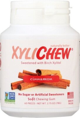 Xylichew Cinnamon Gum 60 карат Бутылка