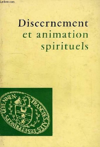 Discernement Et Animation Spirituels, Unknown