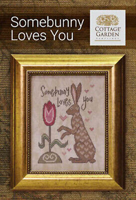 10%Off Cottage Garden Samplings Counted X-stitch Chart - Somebunny Loves You