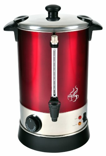 Rote Kaffeevollautomaten