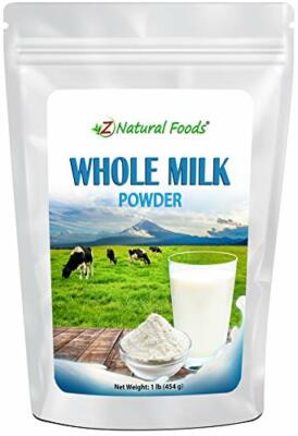 Powdered Whole Milk - Shelf Stable Dry Milk Powder - Dried For Emergency Long...