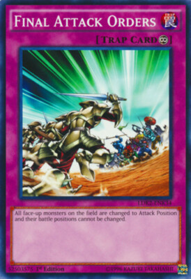Final Attack Orders - LDK2-ENK34 - Common - 1st Edition x3 - Near Mint