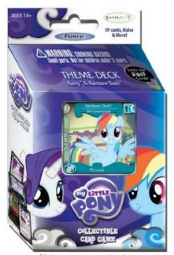 My Little Pony CCG Rarity & Rainbow Dash Theme Deck