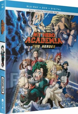 NEW My Hero Academia: Two Heroes Mh Blu-ray DVD WITH SLIP COVER