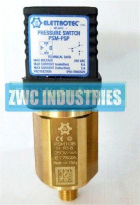 1PCS NEW FOR elettrotec PSM10R18 pressure switch