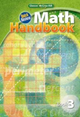 Quick Review Math Handbook, Book 3, Student Edition (MATH APPLIC  CON - GOOD