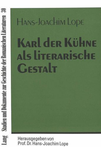 Karl Der Kühne Als Literarische Gestalt Isbn 13 9783631403341 Free Shipping - 