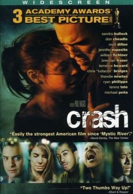CRASH DVD 2005 Matt Dillon, Sandra Bullock, Don Cheadle, Ryan Phillippe