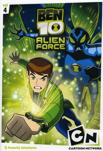 Ben 10 Alien Force Vol Four (DVD) DISC & COVER ART ONLY IN