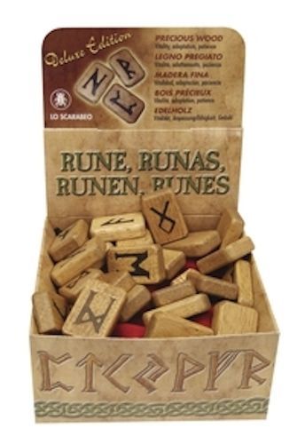 THE RUNES By Horik Svensson~Includes 25 Runes, Bag, 128 Page