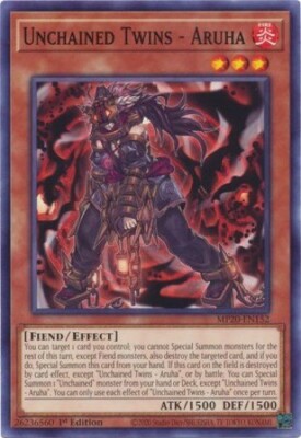 Unchained Twins - Aruha (MP20-EN132) - Common - 1st Edition