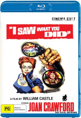 I Saw What You Did (Cinema Cult) [Region B] [Blu-ray] - DVD - New