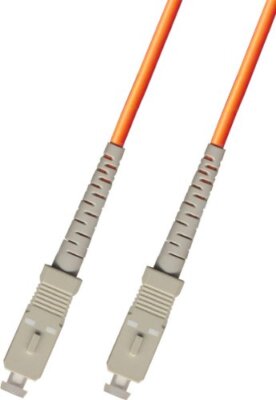 100M Black Multimode Duplex Fiber Optic Cable 62.5/125 SC-SC