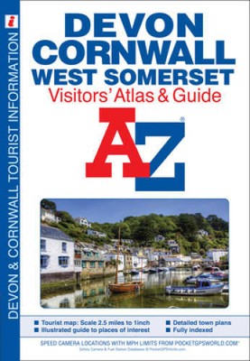 Devon, Cornwall and West Somerset Visitors Atlas (A-Z Street Maps  A - GOOD