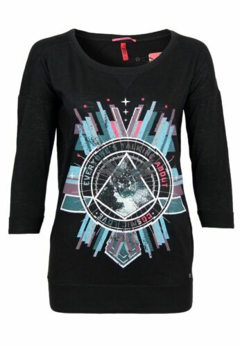 S.Oliver Damen T-Shirt Mit 3/4-Ärmeln – Basic Shirt Für Freizeit & Alltag