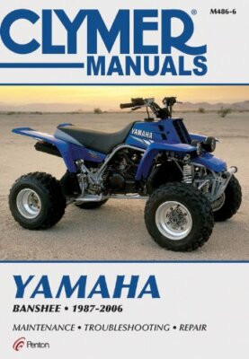 1987 - 2006 Yamaha Banshee ATV Clymer Repair Manual M4866