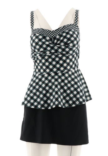 Traje de Baño de tamaño regular Isaac Mizrahi Poliamida para Mujeres