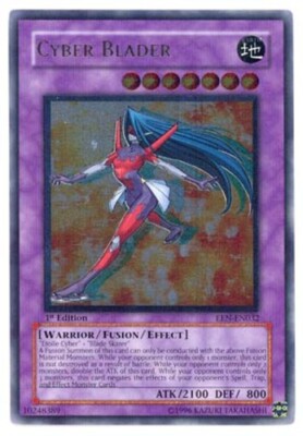 Yugioh! Cyber Blader - EEN-EN032 - Ultimate Rare - 1st Edition Near Mint, Englis