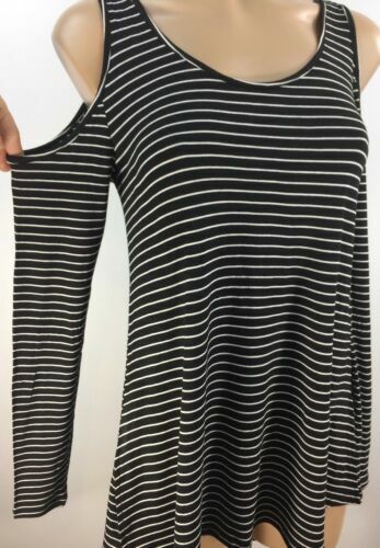 TELOPLAN Fai Knit Top Black× White | eBay