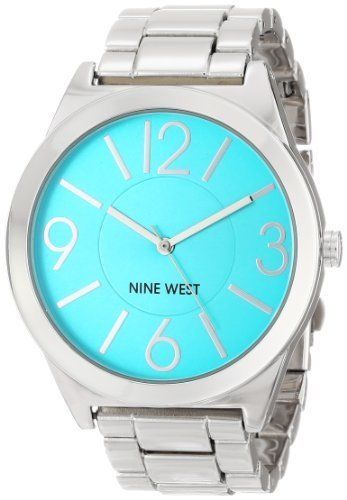 Banda de acero inoxidable Nine West Relojes de pulsera