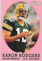 Aaron Rodgers Rookie Football Cards