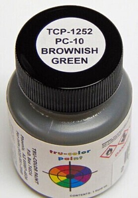 Tru-Color PC-10 OLIVE GREEN #2 1 OZ - #1252