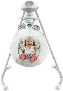 Fisher Price Chm78 Deluxe Baby Swing Moonlight Meadow