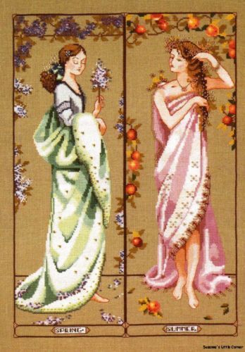Mirabilia 'Fairy Moon' – Kit Ou Diagramme De Broderie – Occasion