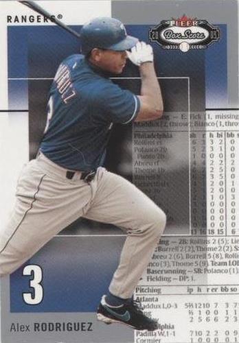 2003 Fleer Box Score - Alex Rodriguez #29 CM