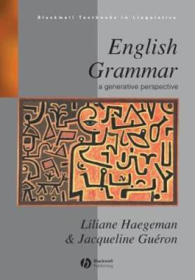 English Grammar: A Generative Perspective - Paperback - GOOD