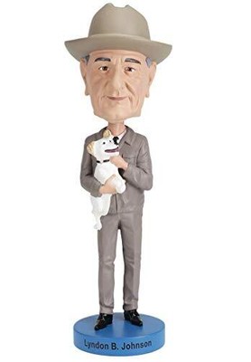Royal Bobbles Lyndon B. Johnson Bobblehead, Premium Polyresin Lifelike Figure...