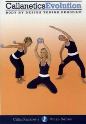 CALLANETICS EVOLUTION BODY BY DESIGN TONING PROGRAM DVD NEW BARRE STYLE WORKOUT