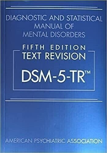 Diagnostic and Statistical Manual of Mental Disorders DSM-5-TR ( USA stock )