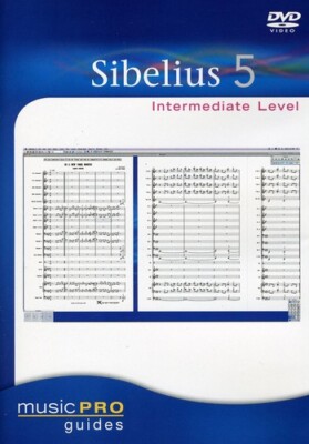 Musicpro Guides: Sibelius 5 Intermediate Level [New DVD]