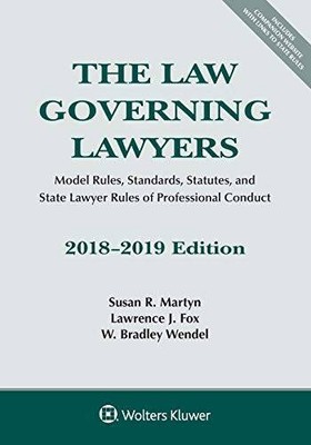 The Law Governing Lawyers: Model Rules, Standards, Statutes, and Sta - VERY GOOD