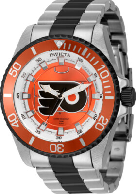 Мужские кварцевые часы Invicta 42251 NHL Philadelphia Flyers