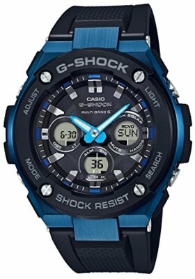 Pre-owned Casio [] Watch G-shock Steel Radio Solar Gst-w300g-1a2jf Men's