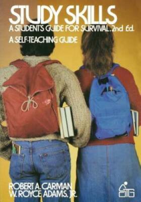 Study Skills: A Students Guide to Survival - Paperback - GOOD