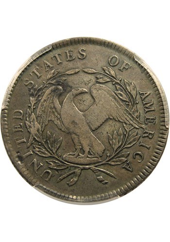 1795 $1 Early Dollar Flowing Hair 3 leaves -  VF20 PCGS