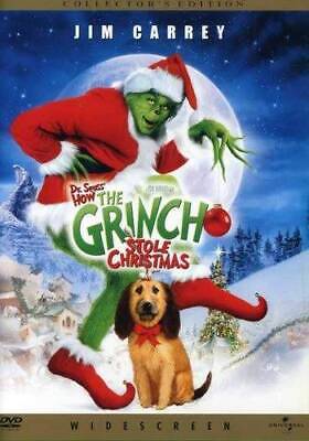 Dr. Seuss' How the Grinch Stole Christmas (Widescreen Edition) - DVD - GOOD