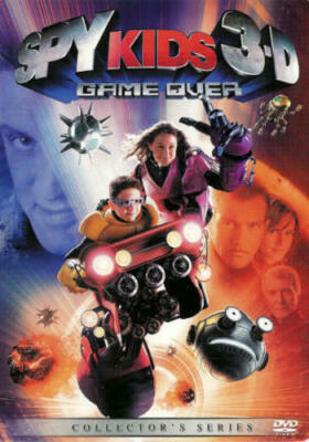 Spy Kids 3: Game Over (DVD, 2004, Includes both 2-D and 3-D Versions) NEW