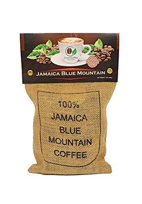 Green Coffee Traders Whole Bean 1LB. 100% Jamaica Jamaican Blue Mountain Roas...