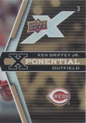 2008 Upper Deck X - Ken Griffey Jr #X3-KG