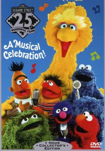 SESAME STREET 25th Birthday Musical Celebration (DVD, 1997
