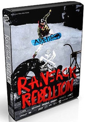 ransack rebellion dvd by think thank snowboard snowboarding dvd