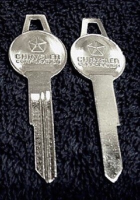 NOS Mopar Dodge Plymouth Chrysler Pentastar Trunk & Glove Lock Key Blanks 59-65