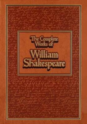 Complete Works of William Shakespeare (Leather-bound Classics) - VERY GOOD