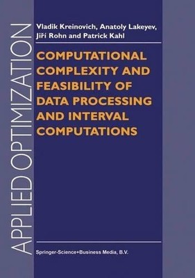 V. Kreinovich A Computational Complexity and Feasibility (Paperback) (UK IMPORT)