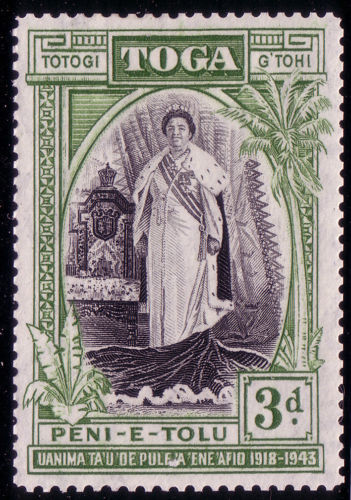 Tonga (1900-70) Royalty Stamps